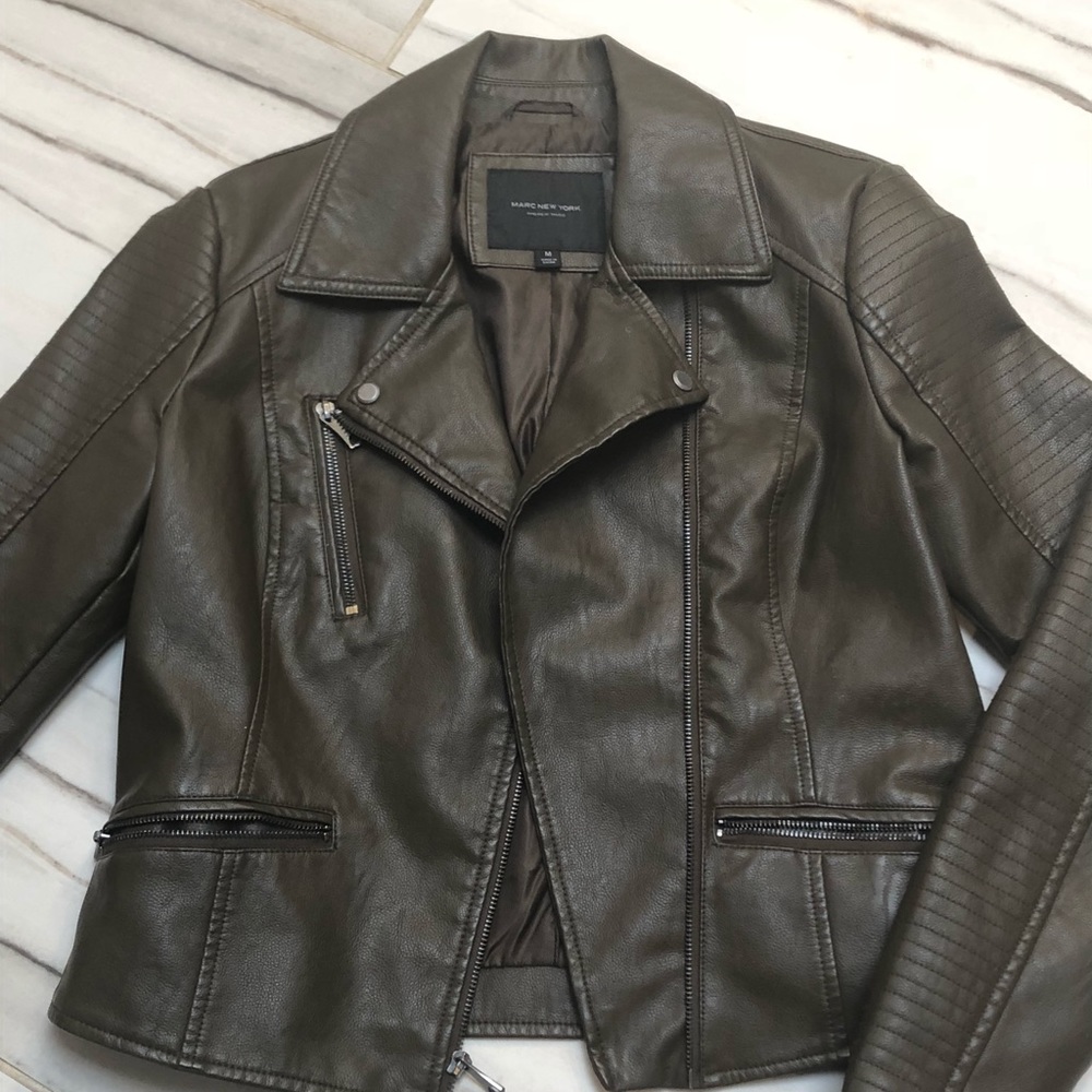 Marc New York faux leather jacket